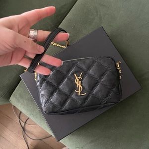 YSL black Becky bag